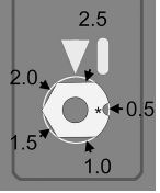 Medtronic Strata MR shunt valve setting reference